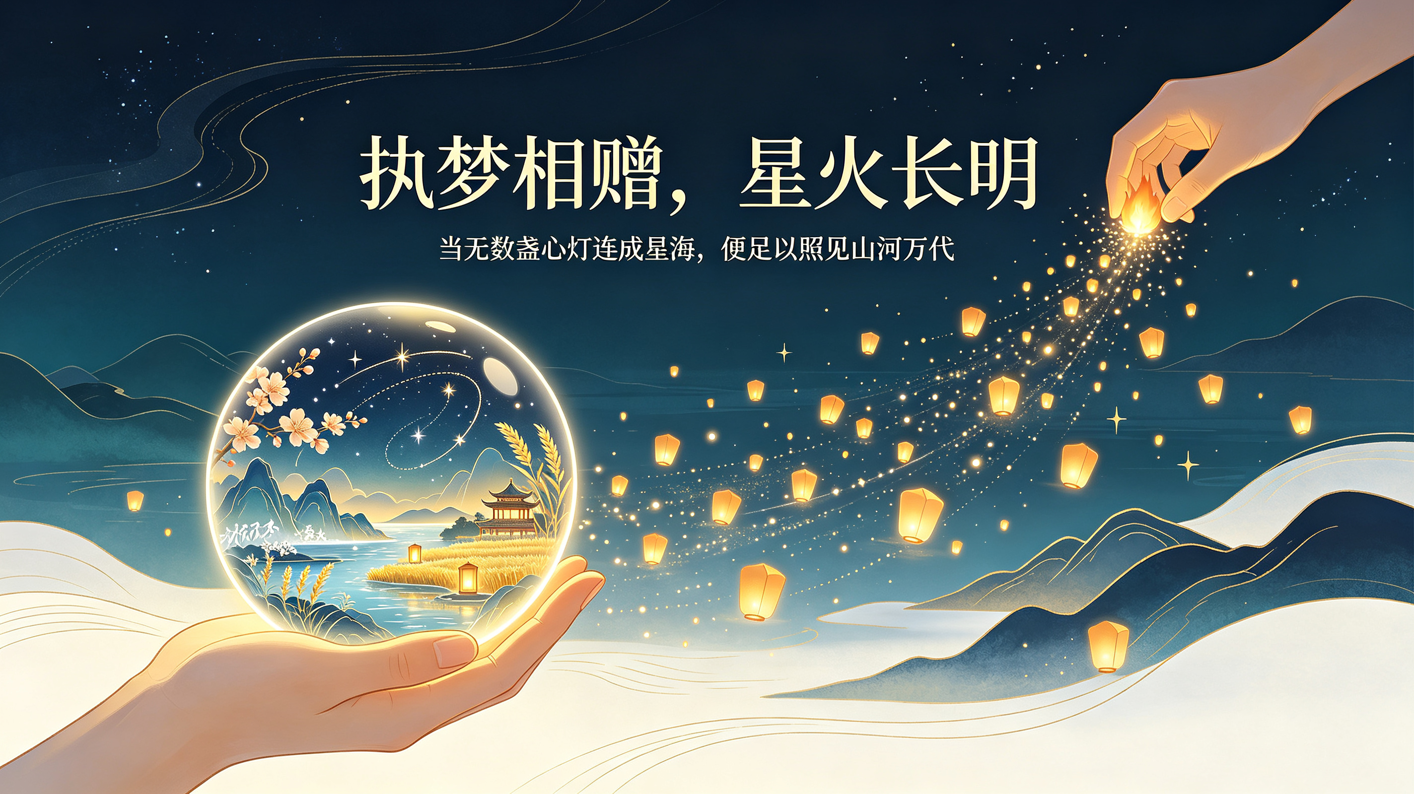 执梦相赠，星火长明